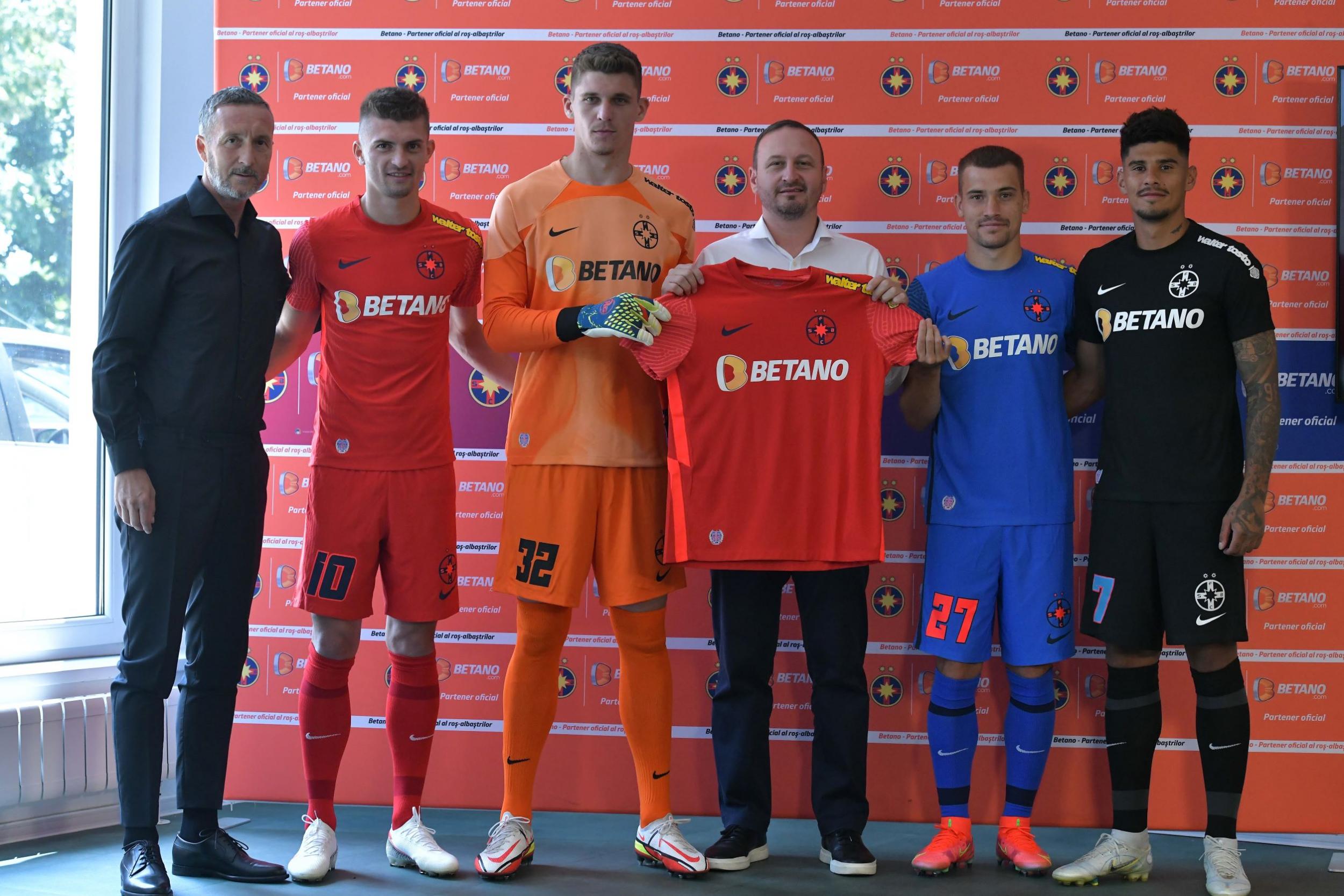 Betano, sponsor principal FCSB! Noile echipamente Nike au fost lansate